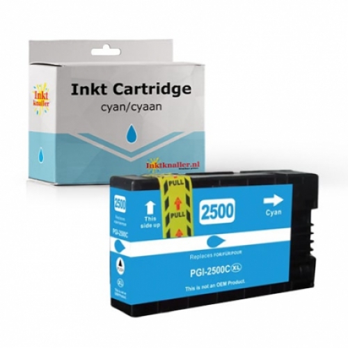 Huismerk Canon PGi-2500 XL cyaan inktcartridge
