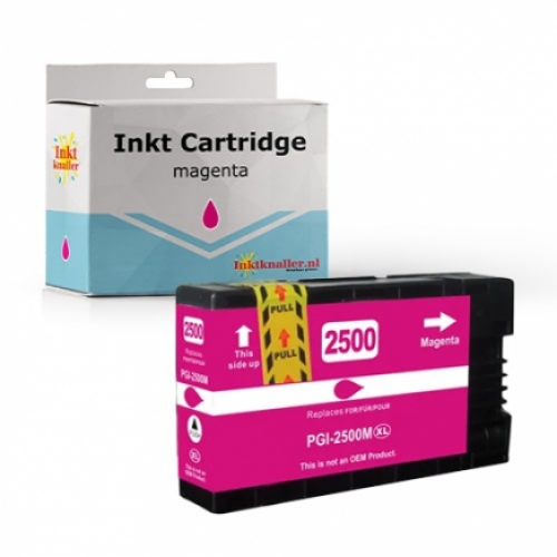 Huismerk Canon PGI 2500 XL magenta inktcartridge