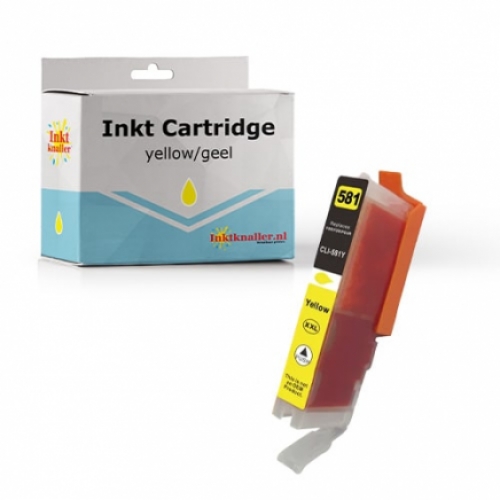 Huismerk Canon CLi-581 XXL geel cartridge 13ml