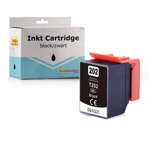 Huismerk Epson 202XL inktcartridge zwart
