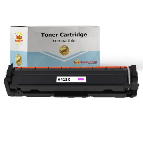 Huismerk vervangt HP CF413X - 410X (046M) toner magenta hoge capaciteit