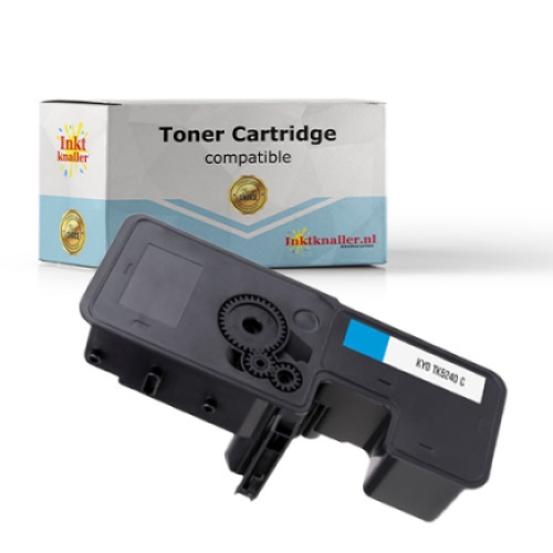Huismerk vervangt Kyocera TK-5240C toner cyaan