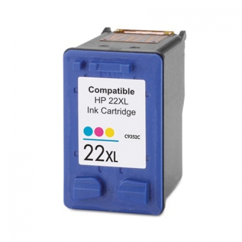 Huismerk voor HP 22 kleur 18ml. inktcartridge