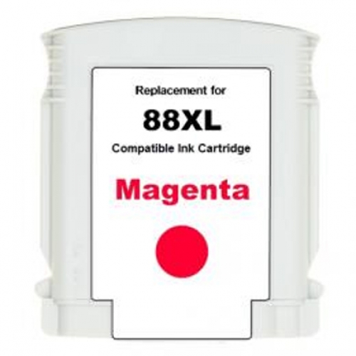 Compatible voor HP 88 XL magenta HC 24ml. inktcartridge