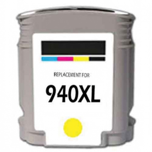 Compatible voor HP 940XL inktcartridge geel 28 ml.