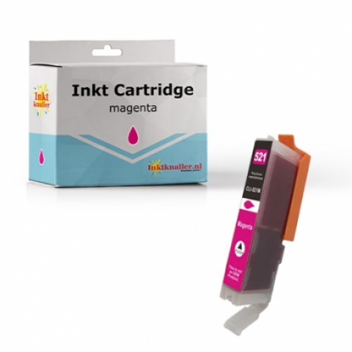 Huismerk Canon CLi-521M inktcartridge magenta