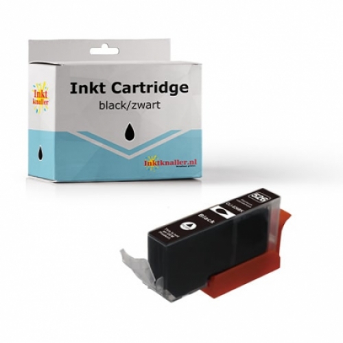 Huismerk Canon CLi-526BK cartridge foto zwart
