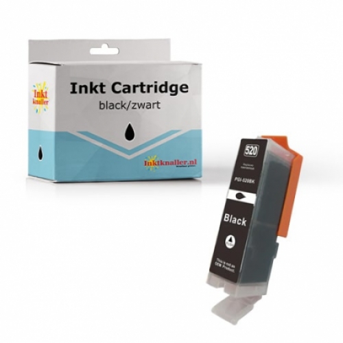 Huismerk Canon PGi-520BK inktcartridge zwart