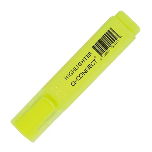 Q-CONNECT markeerstift, geel
