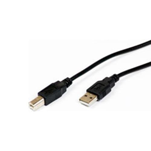 MediaRange USB 2.0-printer kabel, connector A / B, 1.8m, zwart