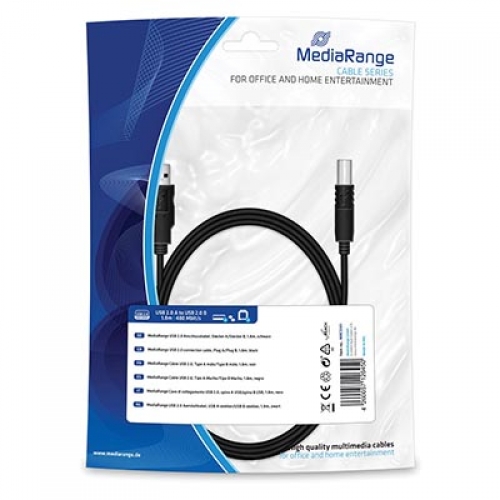 MediaRange USB 2.0- printerkabel