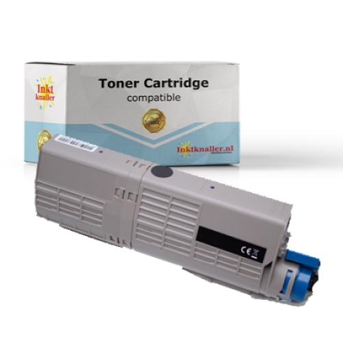 Huismerk vervangt Oki 46490608 toner zwart - inktknaller