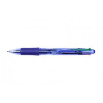 Q-CONNECT 4 kleuren balpen, 0,7 mm, medium punt