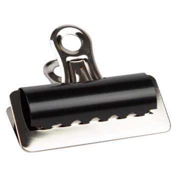 Q-CONNECT bulldogclip, zwart, 70 mm, doos van 10 stuks