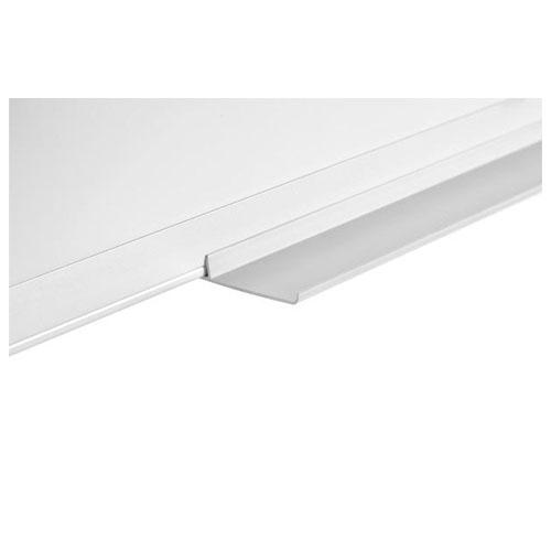Q-CONNECT whiteboard, met aluminium frame, melamine, 1zijde wit, 1 zijde geruit, 90 x 120 cm