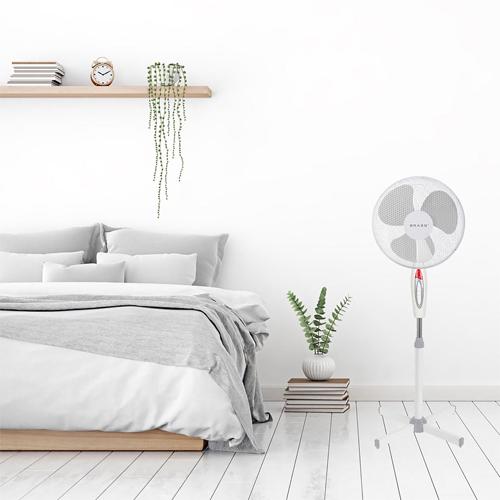 Statiefventilator F300, diameter 40 cm, wit