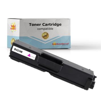 Huismerk vervangt Brother TN-423M toner magenta