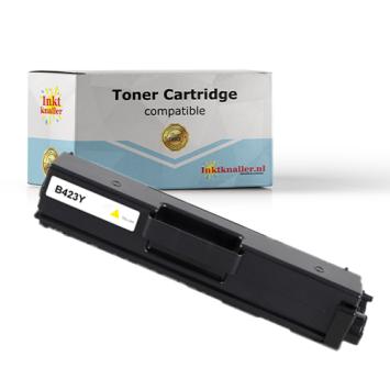 Huismerk vervangt Brother TN-423Y toner geel