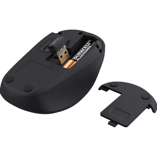 Trust draadloze muis TM-201, zwart