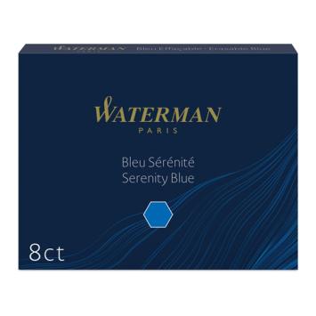 Waterman inktpatronen Standard blauw Florida